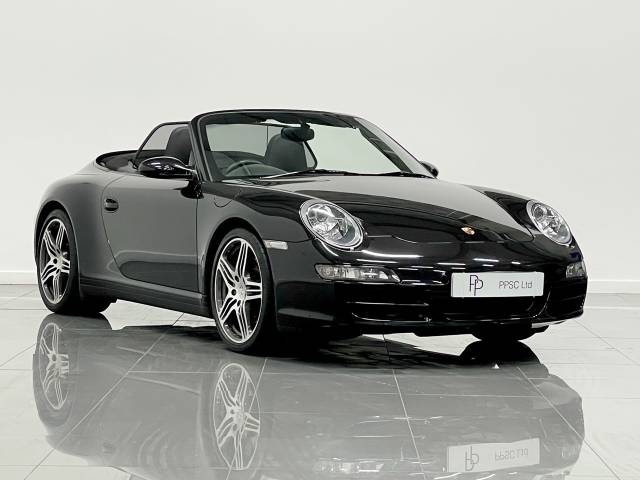 Porsche 911 3.8 997 Convertible Petrol Basalt Black