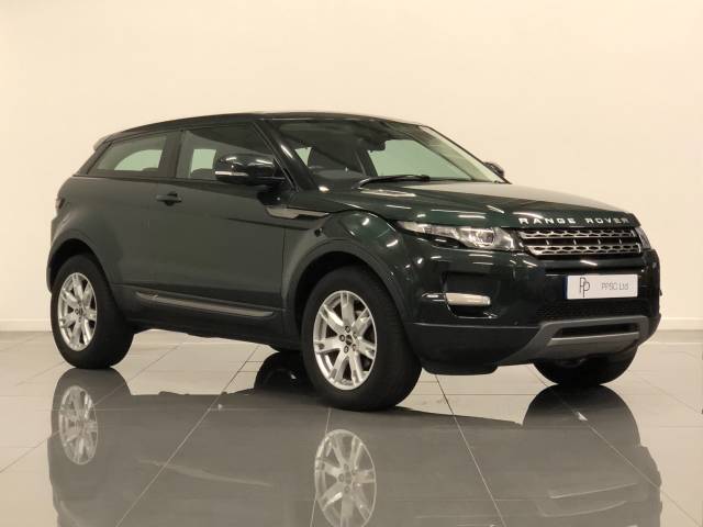 Land Rover Range Rover Evoque 2.2 TD4 Pure 3dr Coupe Diesel Green