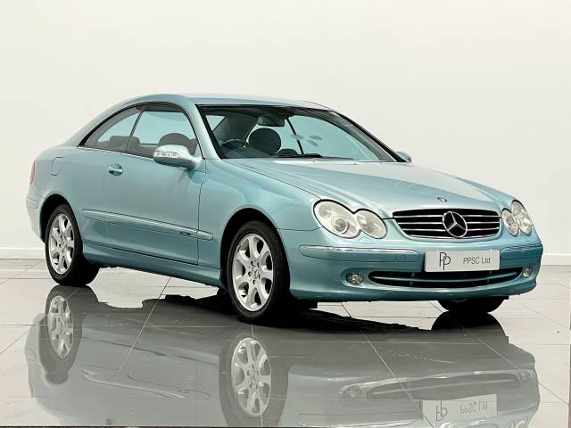 Mercedes-Benz CLK 3.2 320 Avantgarde 2dr Tip Auto Coupe Petrol Metallic Ice Blue