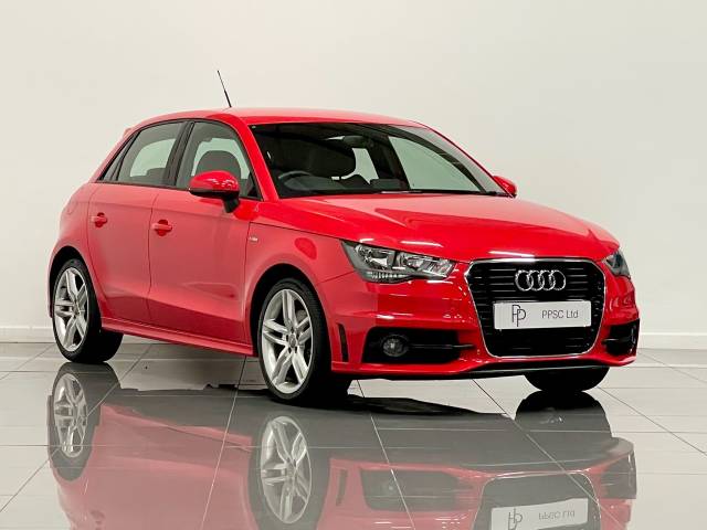 Audi A1 1.4 TFSI S Line 5dr Hatchback Petrol Misano Red Gold Pearl