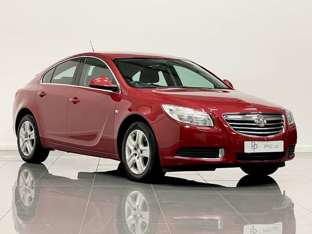 Vauxhall Insignia 1.8i 16V Exclusive 5dr Hatchback Petrol Metallic Cranberry Red at Phil Presswood Specialist Cars Brigg