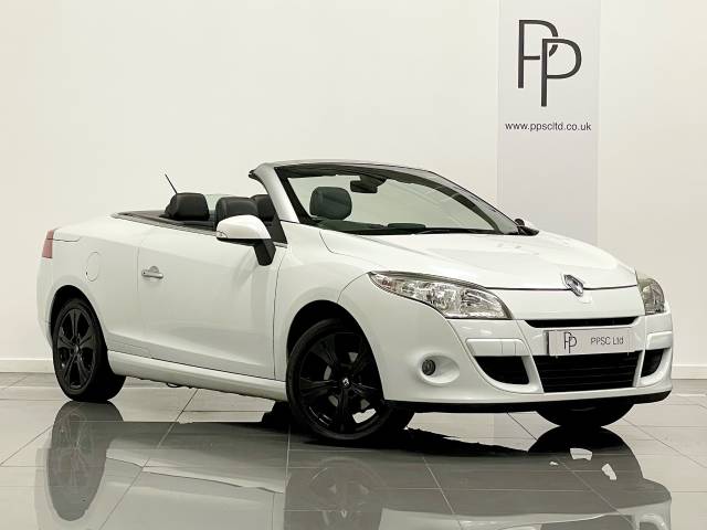 Renault Megane 1.4 16V TCE Dynamique TomTom 2dr Convertible Petrol White
