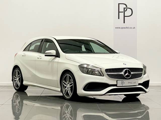 Mercedes-Benz A Class 2.1 A200d AMG Line 5dr Hatchback Diesel White