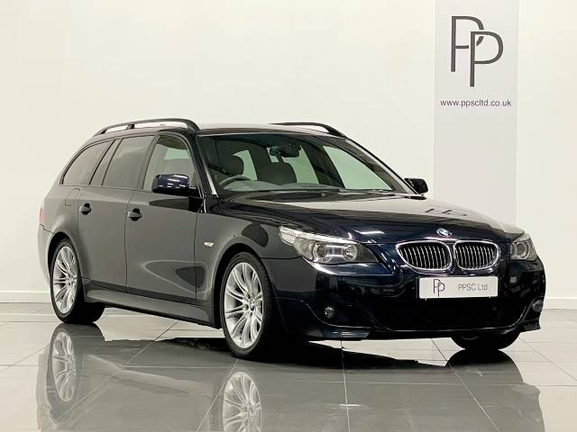 BMW 5 Series 3.0 530d M Sport 5dr Auto Estate Diesel Black