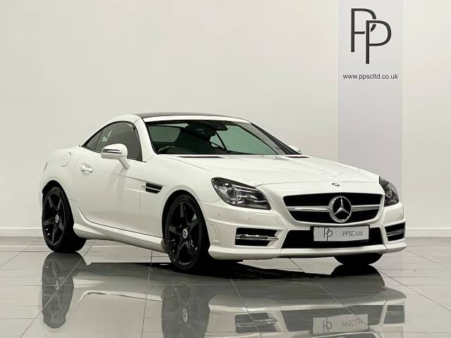 Mercedes-Benz SLK 2.1 SLK 250d AMG Sport 2dr Tip Auto Convertible Diesel White