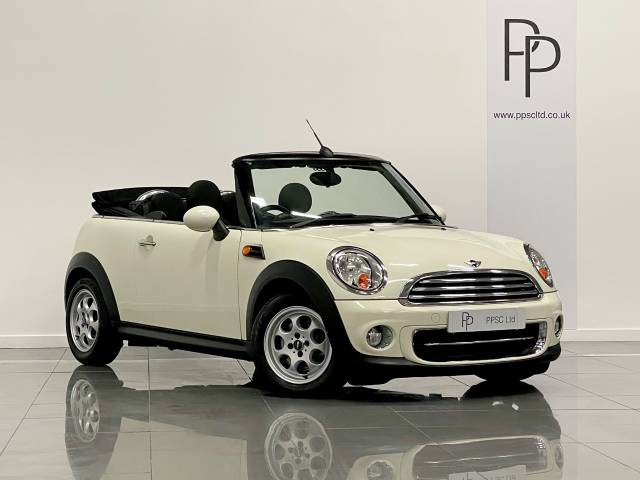 Mini Convertible 1.6 One 2dr Convertible Petrol Pepper White