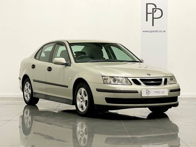 Saab 9-3 2.0t Linear 4dr Saloon Petrol Parchment Silver