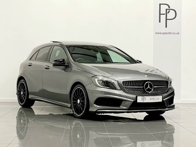 Mercedes-Benz A Class 2.1 A220 CDI AMG Night Edition 5dr Auto Hatchback Diesel Metallic Grey