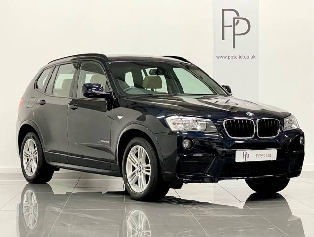BMW X3 2.0 xDrive20d M Sport 5dr Step Auto Estate Diesel Metallic Carbon Black