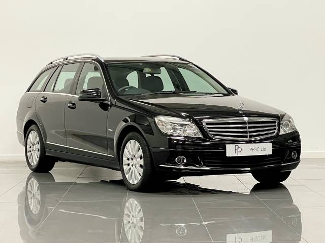 Mercedes-Benz C Class 2.1 C200 CDI BlueEFFICIENCY Elegance 5dr Auto Estate Diesel Black