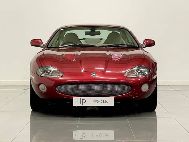 Jaguar Xkr 4.2 Supercharged 2dr Auto Sports Petrol Metallic Cranberry Red