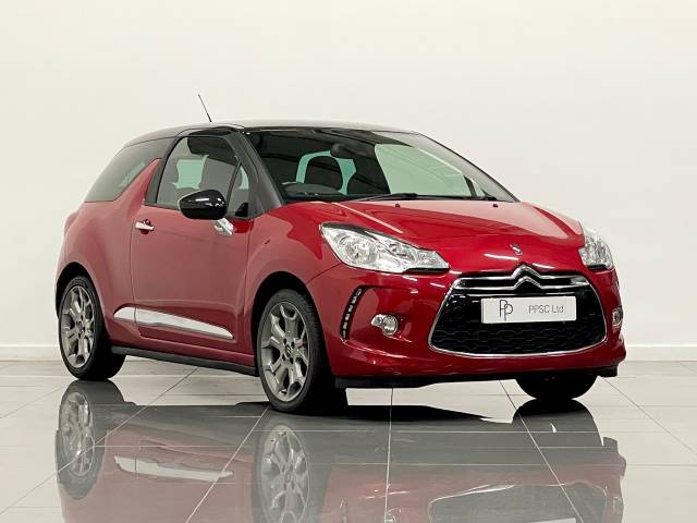Citroen DS3 1.6 VTi 16V DStyle Plus 3dr Hatchback Petrol Metallic Cranberry Red