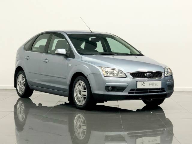 Ford Focus 1.6 Ghia 5dr Auto Hatchback Petrol Metallic Blue