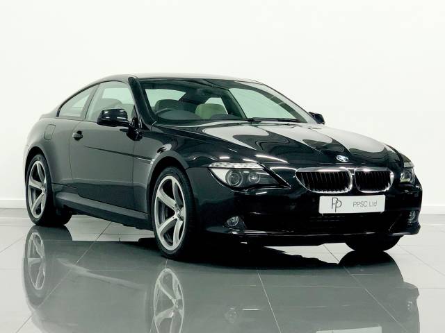 BMW 6 Series 3.0 630i Sport 2dr Auto [2010] Coupe Petrol Sapphire Black