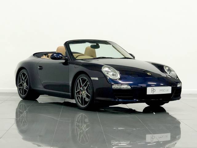 Porsche 911 3.8 S 2dr PDK Convertible Petrol Metallic Blue