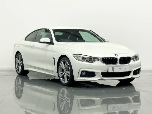 BMW 4 Series 2.0 420d M Sport 2dr Auto Coupe Diesel Alpine White