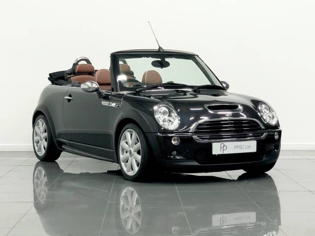 Mini Convertible 1.6 Cooper S Sidewalk 2dr Convertible Petrol Black
