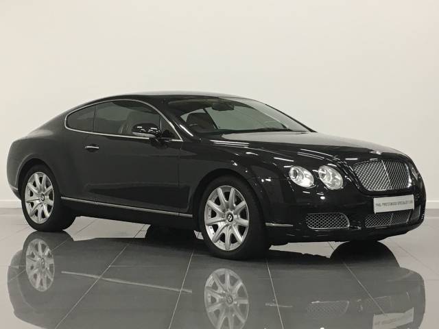 Bentley Continental GT 6.0 W12 2dr Auto Coupe Petrol Diamond Black