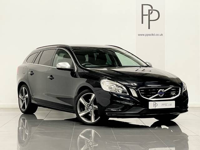 Volvo V60 2.0 D3 [136] R DESIGN 5dr Estate Diesel Black