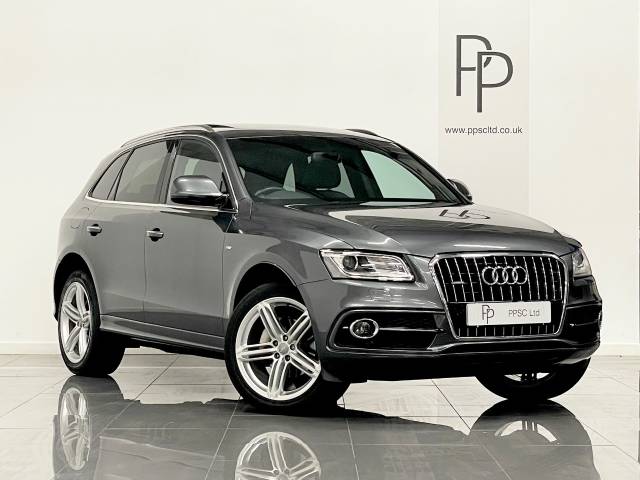 Audi Q5 2.0 TDI [190] Quattro S Line Pls Spl Ed 5dr S Tron Estate Diesel Grey