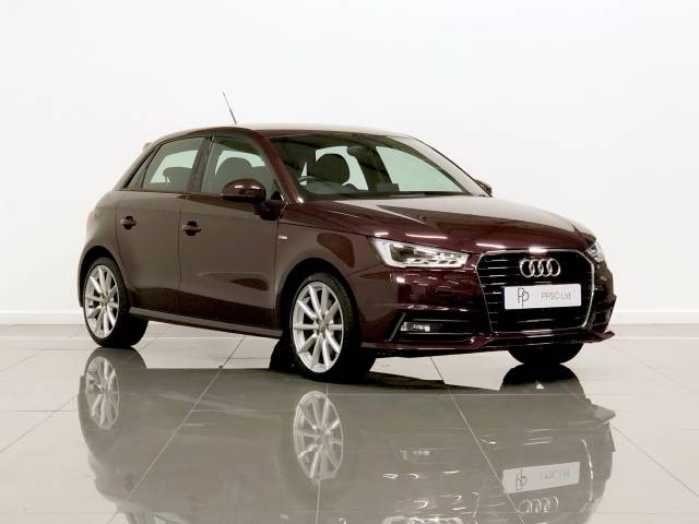 Audi A1 1.6 TDI S Line 5dr Hatchback Diesel Magenta Metallic Red