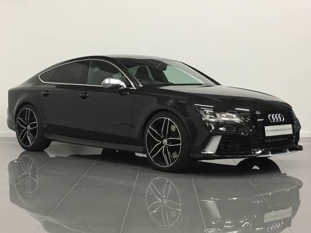 Audi A7 4.0 S7 TFSI Quattro 5dr S Tronic Hatchback Petrol Black