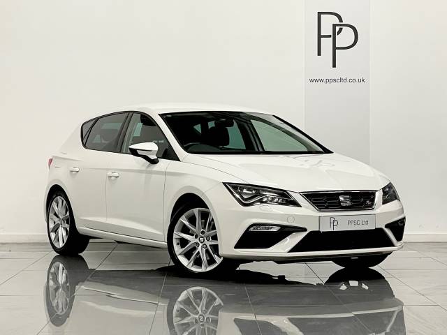 SEAT Leon 2.0 TDI 184 FR Technology 5dr Hatchback Diesel White