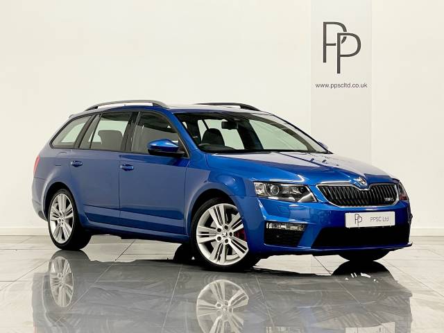 Skoda Octavia 2.0 TDI CR vRS 5dr Estate Diesel Blue