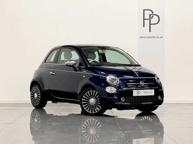 Fiat 500 1.2 Riva 3dr Hatchback Petrol Blue