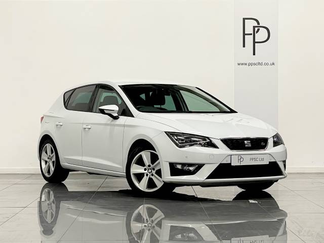 SEAT Leon 2.0 TDI 184 FR 5dr [Technology Pack] Hatchback Diesel White