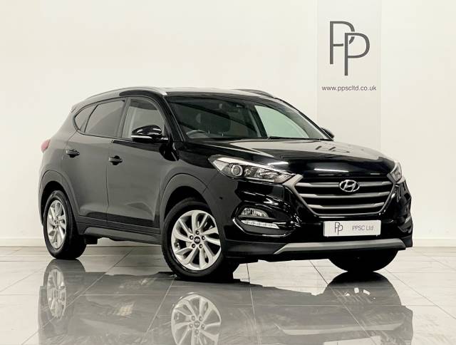 Hyundai Tucson 1.7 CRDi Blue Drive SE Nav 5dr 2WD DCT Estate Diesel Black