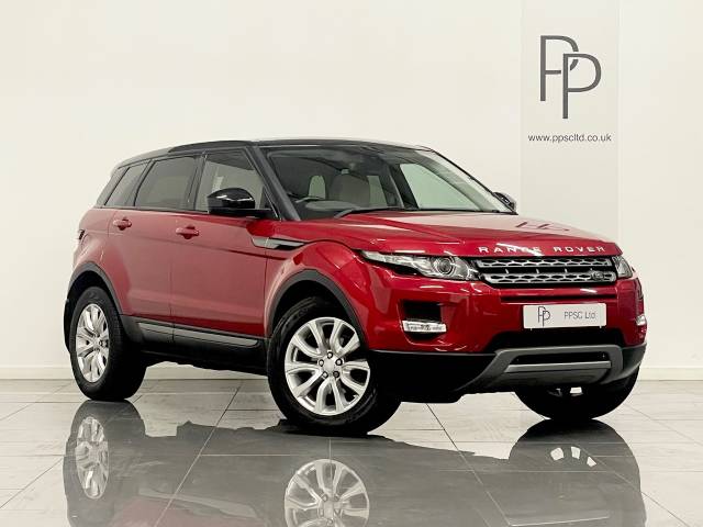 Land Rover Range Rover Evoque 2.2 SD4 Pure 5dr Auto [9] [Tech Pack] Estate Diesel Red