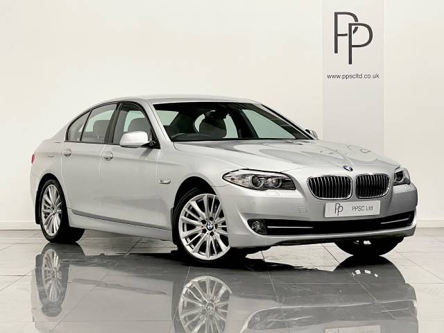 BMW 5 Series 3.0 528i SE 4dr Step Auto Saloon Petrol Silver
