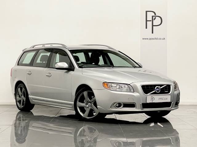 Volvo V70 2.0 D3 [163] R DESIGN 5dr Geartronic [Start Stop] Estate Diesel Silver