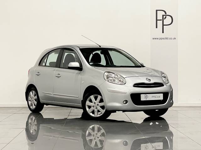 Nissan Micra 1.2 Acenta 5dr CVT Hatchback Petrol Silver