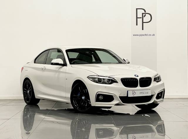 BMW 2 Series 2.0 220d M Sport 2dr [Nav] Step Auto Coupe Diesel White