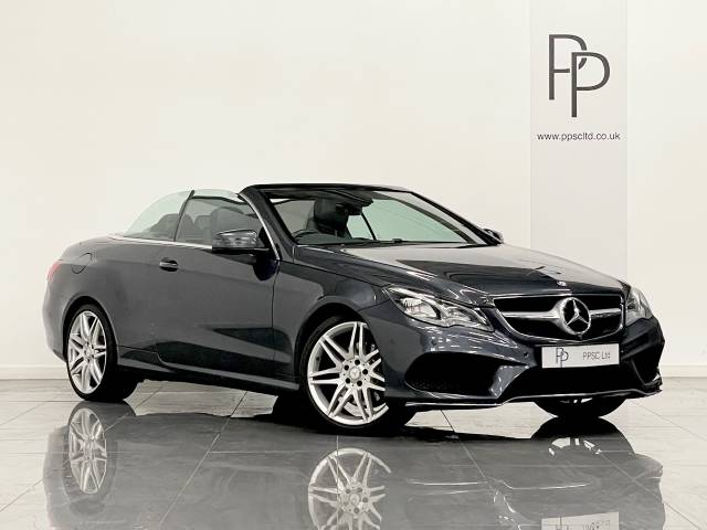 Mercedes-Benz E Class 3.0 E350 CDI BlueTEC AMG Sport 2dr 7G-Tronic Convertible Diesel Grey