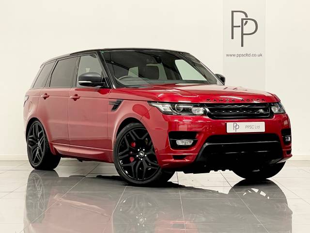 Land Rover Range Rover Sport 3.0 SDV6 [306] Autobiography Dynamic 5dr Auto Estate Diesel Firenze Red