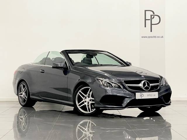 Mercedes-Benz E Class 2.1 E220 BlueTEC AMG Line 2dr 7G-Tronic Convertible Diesel Grey