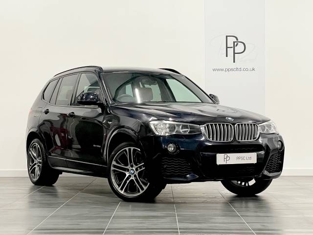 BMW X3 3.0 xDrive30d M Sport 5dr Step Auto Estate Diesel Carbon Black