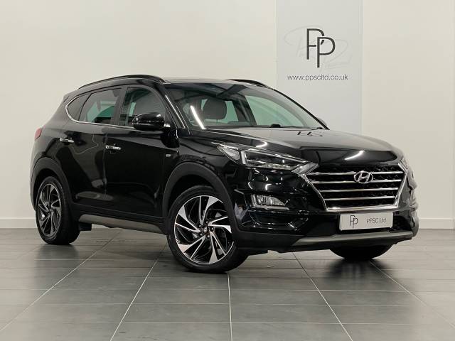 Hyundai TUCSON 2.0 CRDi 48V MHD Premium SE 5dr 4WD DCT Estate Diesel Black