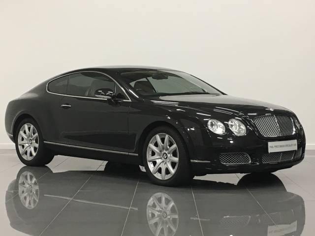 Bentley Continental GT 6.0 W12 2dr Auto Coupe Petrol Diamond Black at Phil Presswood Specialist Cars Brigg