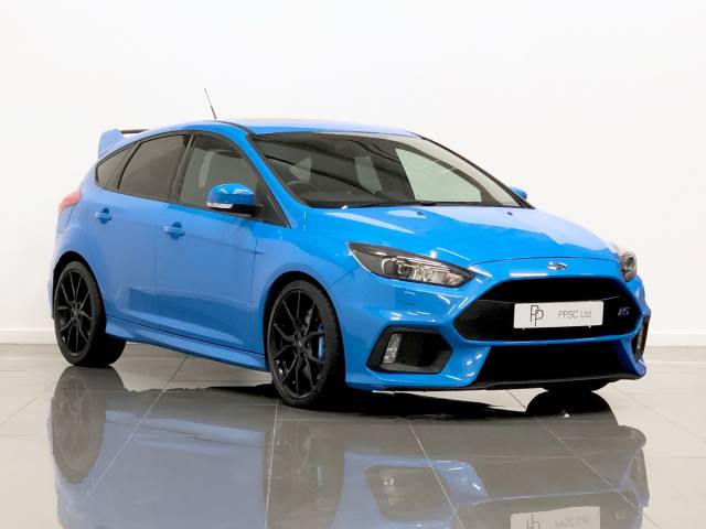 Ford Focus RS 2.3 EcoBoost 5dr Hatchback Petrol Nitrous Blue at Phil Presswood Specialist Cars Brigg